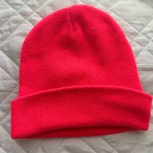 Kids Bright Pink Beanie